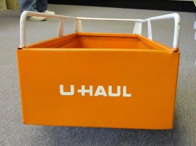 Vintage 1960s U Haul Pressed Steel Trailer for Pedal Car  