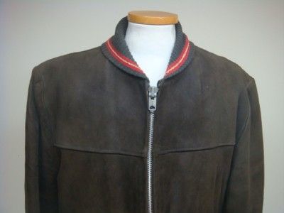 VINTAGE 50 SKAGGERAC LAKELAND CLICKER STYLE SUEDE CAR COAT SZ 42 