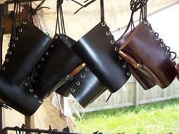 Laced Bracers or Wrist Guard Gauntlets  