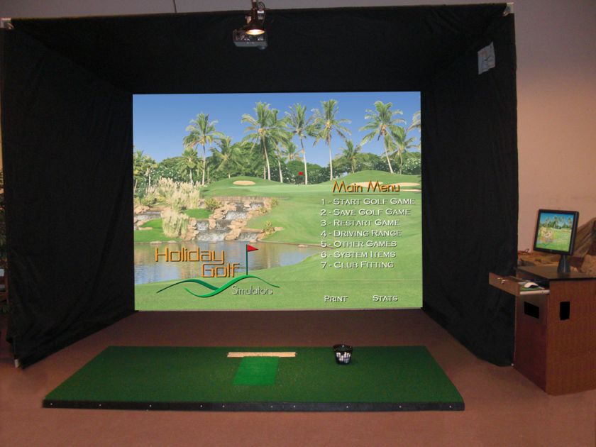 Holiday Golf Sharpshooter   Golf Simulator   New  