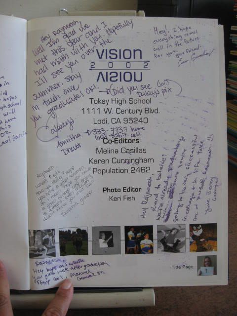 2002 Tokay High School Yearbook Lodi, CA  