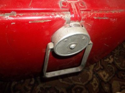 Vintage COCA COLA ICE CHEST COOLER RARE TURN LOCKS WITH BOTTLE OPENER 