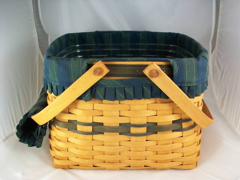 Longaberger 1998 Collectors Club Harbor Basket Combo  