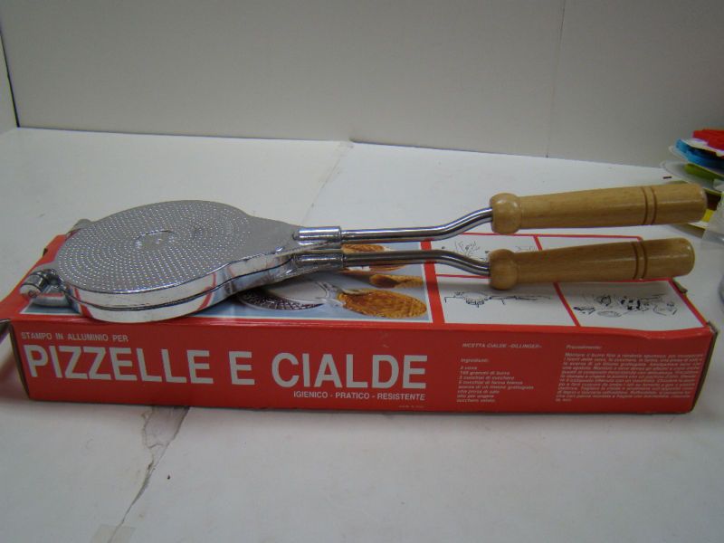 Pizzelle toasting iron made in Italy Beautiful (A606)  