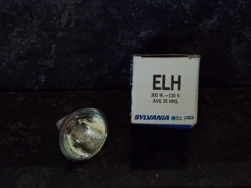 Sylvania Projector Lamp ELE 300 W 120 v 35 hr NOS  