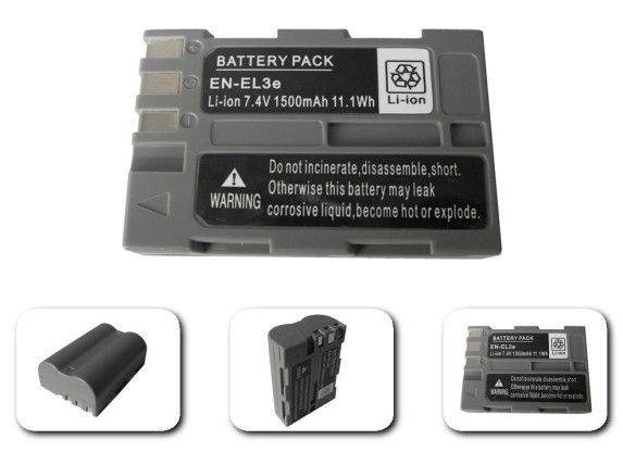 EN EL3e ENEL3e Battery For Nikon D90 D200 D300S D70 NEW  