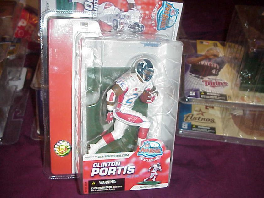 MCFARLANE NFL PRO BOWL EXCL*CLINTON PORTIS*2004  