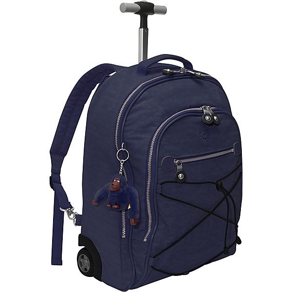 KIPLING SAUSALITO 18 WHEELED BACKPACK  WL2403 Petto Blue  