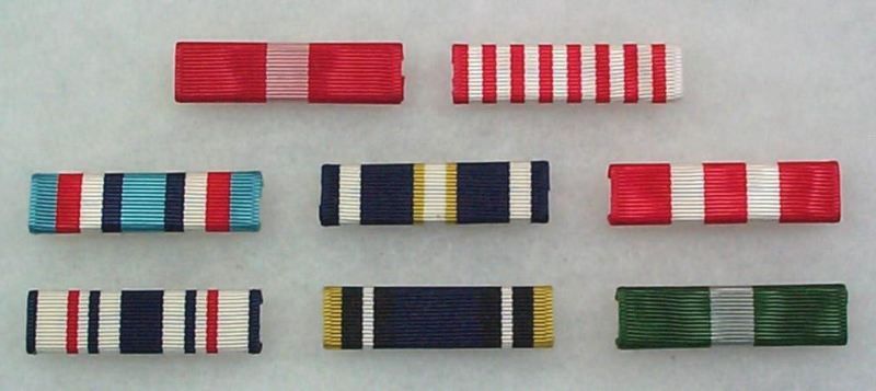 US Pre Civil War Campaign Medal Ribbons,Battle Streamer  