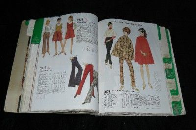 March 1969 Cheryl Tiegs McCalls Store Counter Sew Pattern Book Hippie 