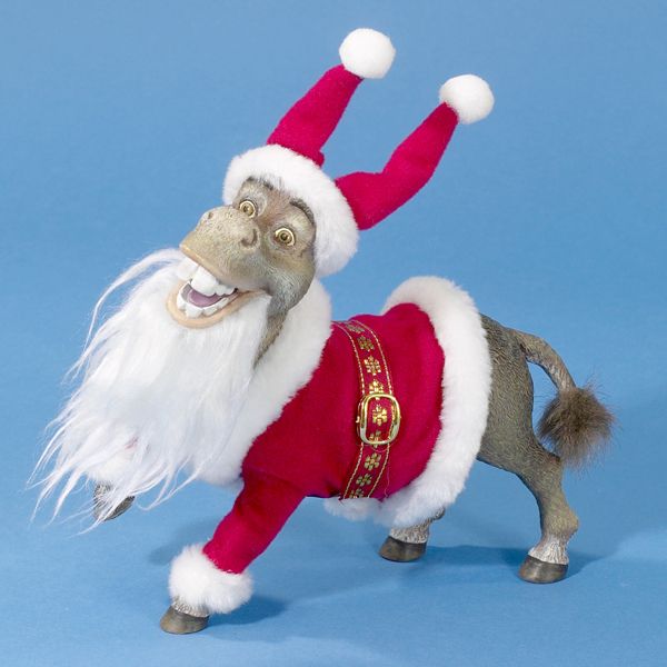 CHRISTMAS KURT ADLER SHREK DONKEY SANTA COSTUME SH0121  