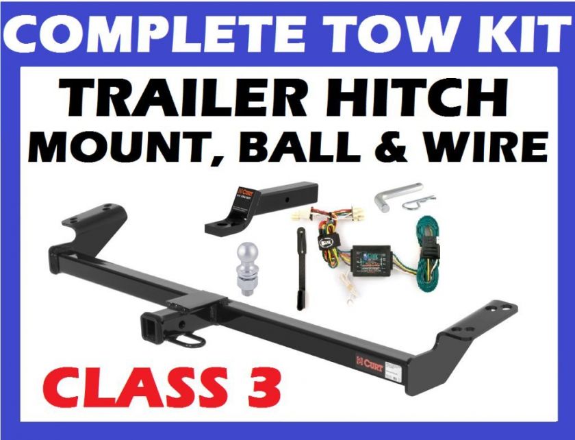   HITCH TOWING KIT FITS 2012 12 TOYOTA TACOMA PICKUP CURT #13323 CLASS 3