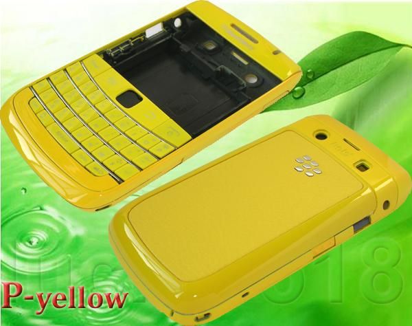 Carbon Housing cover for Blackberry Bold 9700 +KP Black  