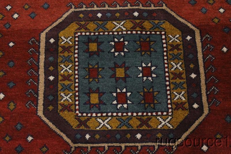 ONE OF A KIND TRIBAL 4X6 RARE SHIRAZ PERSIAN ORIENTAL AREA RUG WOOL 