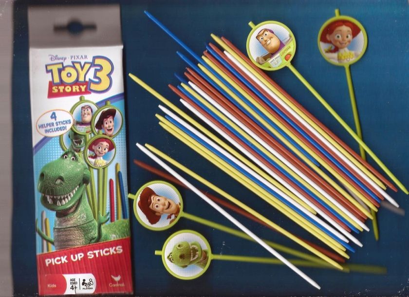 DISNEY ~ TOY STORY 33pc PICK UP STICKS {NIB}  