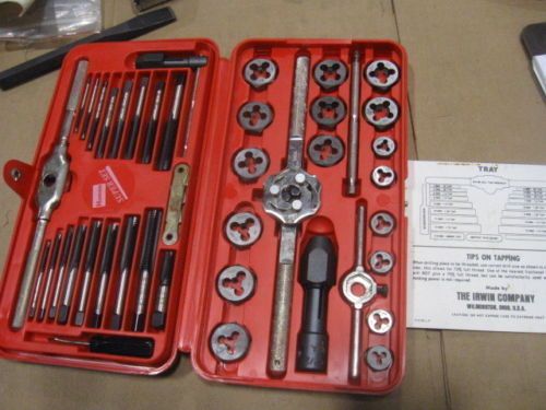 Hanson 3MM through 12MM Tap and Die Super Set 26317 NEW  