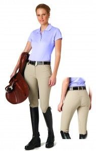 Ovation™ Ladies Ultra DX Euro Knee Patch Breech  