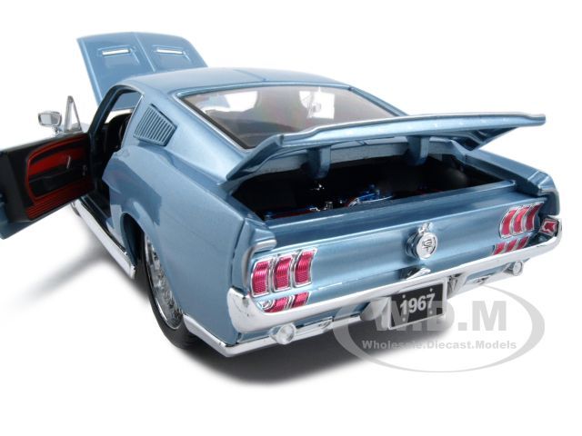 1967 FORD MUSTANG GTA FASTBACK BLUE 118 PRO RODZ  