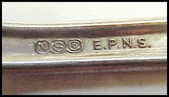 National Silver Plate 1940 Moderne Sugar Spoon  