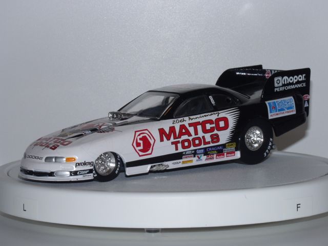 DEAN SKUZA 1/24 DIE CAST AUTOGRAPHED 20TH ANNIV MATCO TOOLS DODGE 