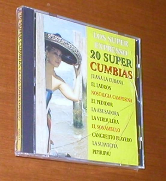 20 Super Cumbias de los Super Expresso   New CD  