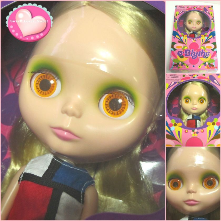 12 Neo Blythe Doll BL 2 Mondrian 1st Ver. Shiny JAPAN  