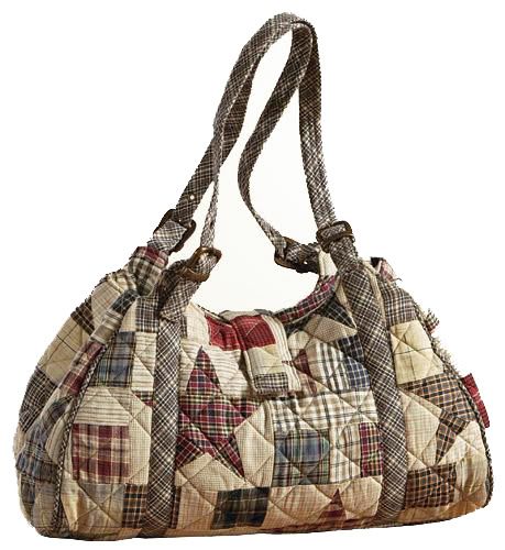 QUILTED HANDBAG PURSE STARS OF AMERICA SADDLE by VHC  