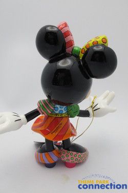 Disney Romero BRITTO Fine Art MINNIE MOUSE Stone Resin Figure Statue 