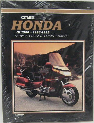 CLYMER WORKSHOP MANUAL HONDA GL1500 GOLDWING 1993 1995  