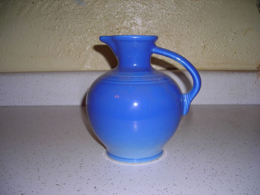 CARAFE sapphire blue HOMER LAUGHLIN FIESTA 60 OZ. NEW test piece 