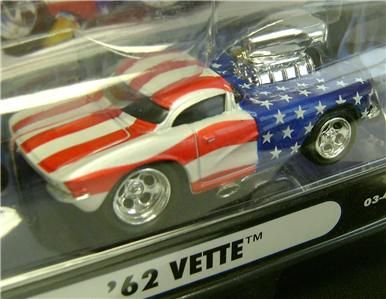 1962 CHEVROLET CORVETTE FUNLINE MUSCLE MACHINES DIECAST 164  