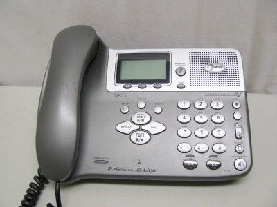 ATT E2562 E252 E262 2 LINE 2.4 GHz HEADSET PHONE TELEPHONE  