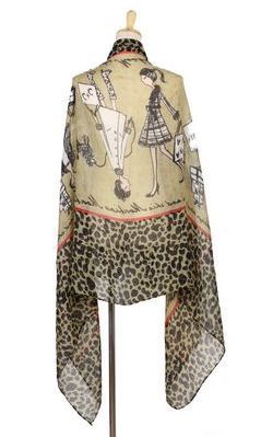 Fashion leopard Cotton Shawl Scarf Wrap Stole Large size 71*39.4 inch 