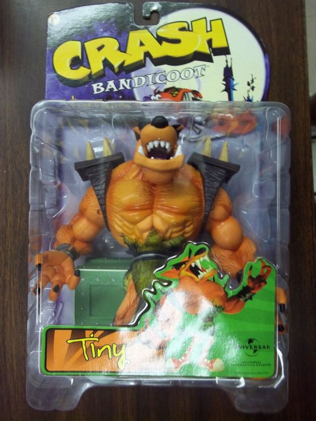   CRASH BANDICOOT   Series 1 MIP Action Figure, Rare, Factory Sealed WOW