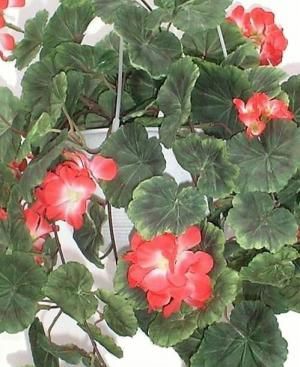 Geranium Ivy   16 (41cm) Artificial Plant Replica Bush  