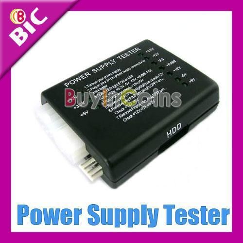 PC Power Supply Tester 20/24 Pin PSU ATX SATA HDD  