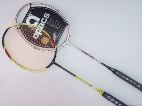 APACS STERN 100 AND EDGESABER Z SLAYER BADMINTON RACKET  