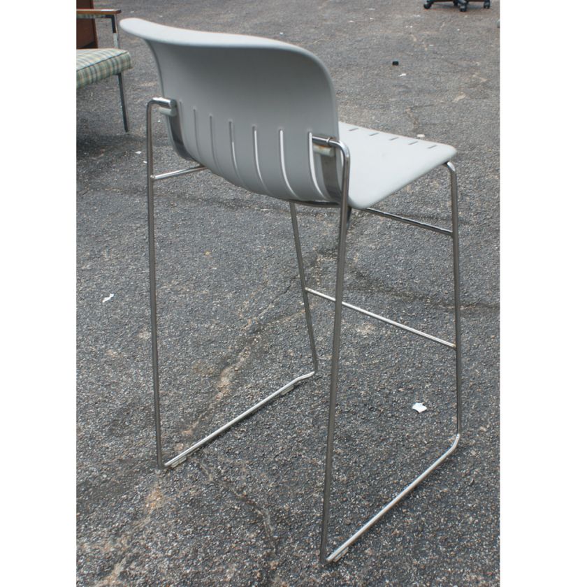 Vintage Thonet Stacking Bar Counter Stool  