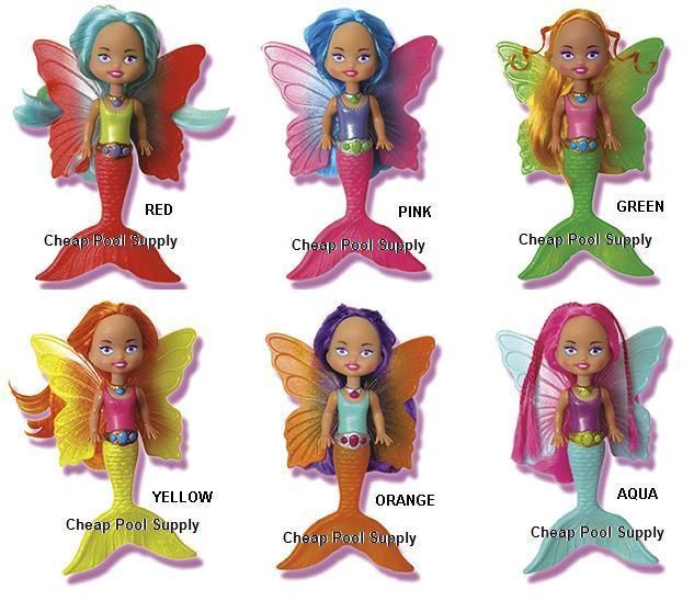 2011 Swim Ways Fairy Tails Mermaid Doll pool bath toy  