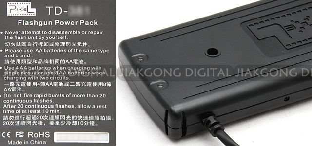 Flash Power Battery Pack F Nikon SB 800 80DX 28DX SD 8A  