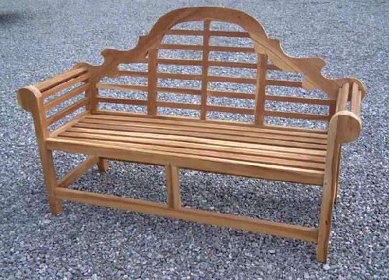 OUTDOOR TEAK PATIO & GARDEN FURNITURE MARLBORO BENCH  