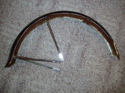   Columbia Westfield Chrome Large Fenders 26 Bicycle Bike  