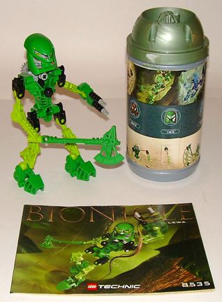 Lego Bionicle Toa Mata Lewa (8535) (2001) Complete with Box 