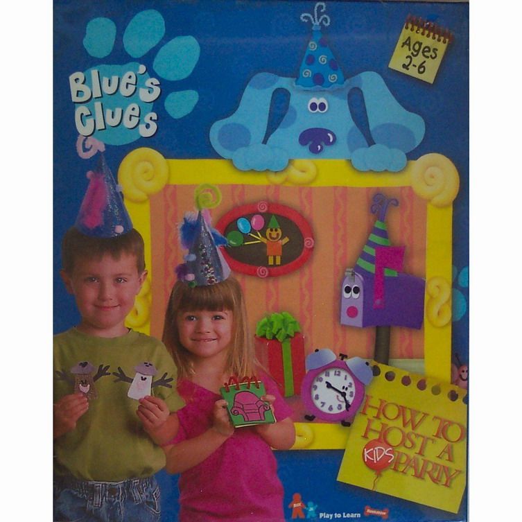 How to Host a Kids Party Blues Clues Sealed MIB  