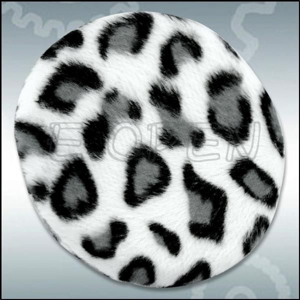 Leopard Cosmetic Makeup Face & Body Powder Puff Puffs  