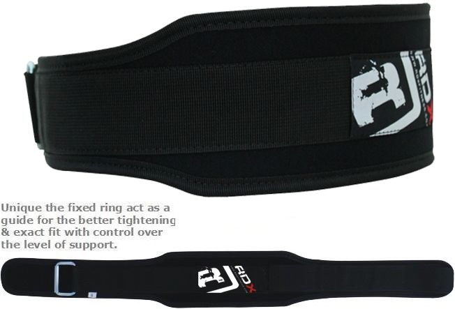 RDX Weight Lifting Belt Gym Back Support Training AB L  