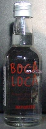 MINIATURE ~ BOCA LOCA CACHACA   Collectible  