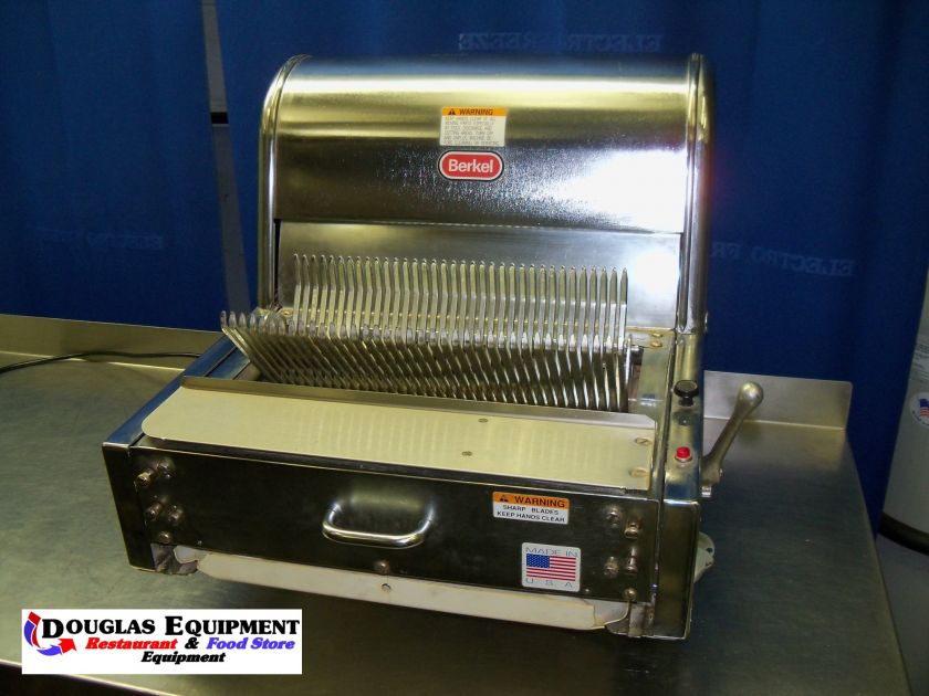 Used BERKEL MB 7/16 Commercial Countertop Bread Slicer  