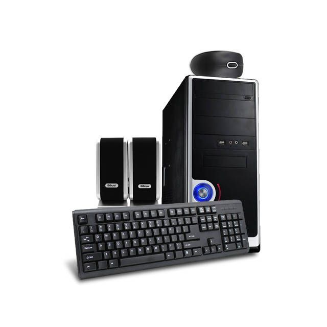 iMicro CA I136USB 350W 20+4pin ATX Mid Tower Case w/Keyboard /Mouse 