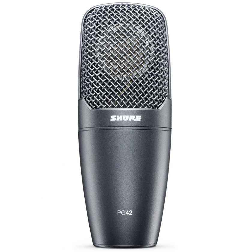 SHURE PG42 LC Cardioid Condenser Side Address Vocal Mic  